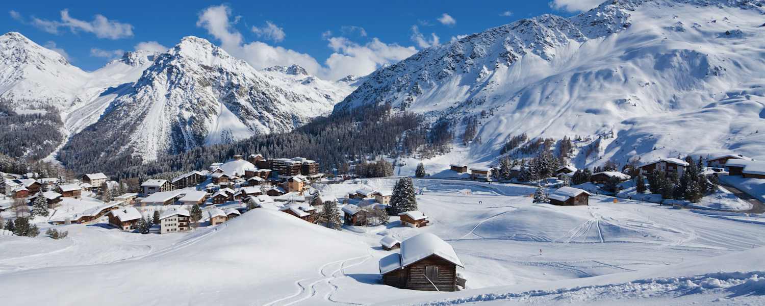 Arosa im Winter: Plessur-Alpen