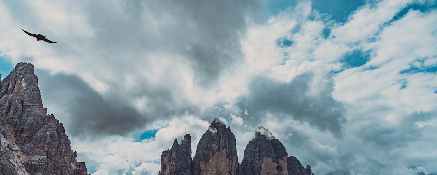 Die drei Zinnen in den Dolomiten