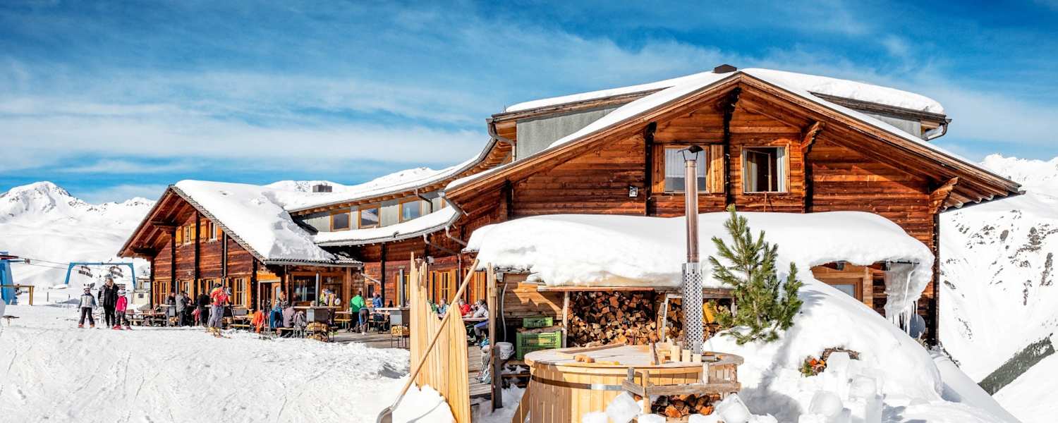 Die Berghütte Maseben bietet Unterschlupf.