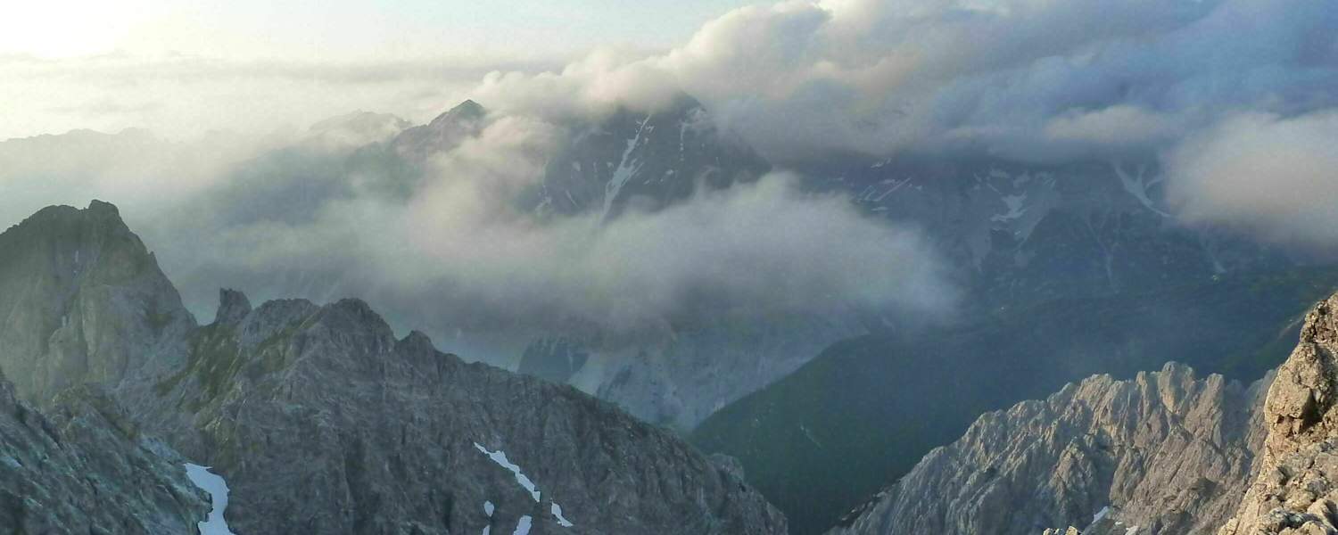 Abendstimmung über dem Karwendel