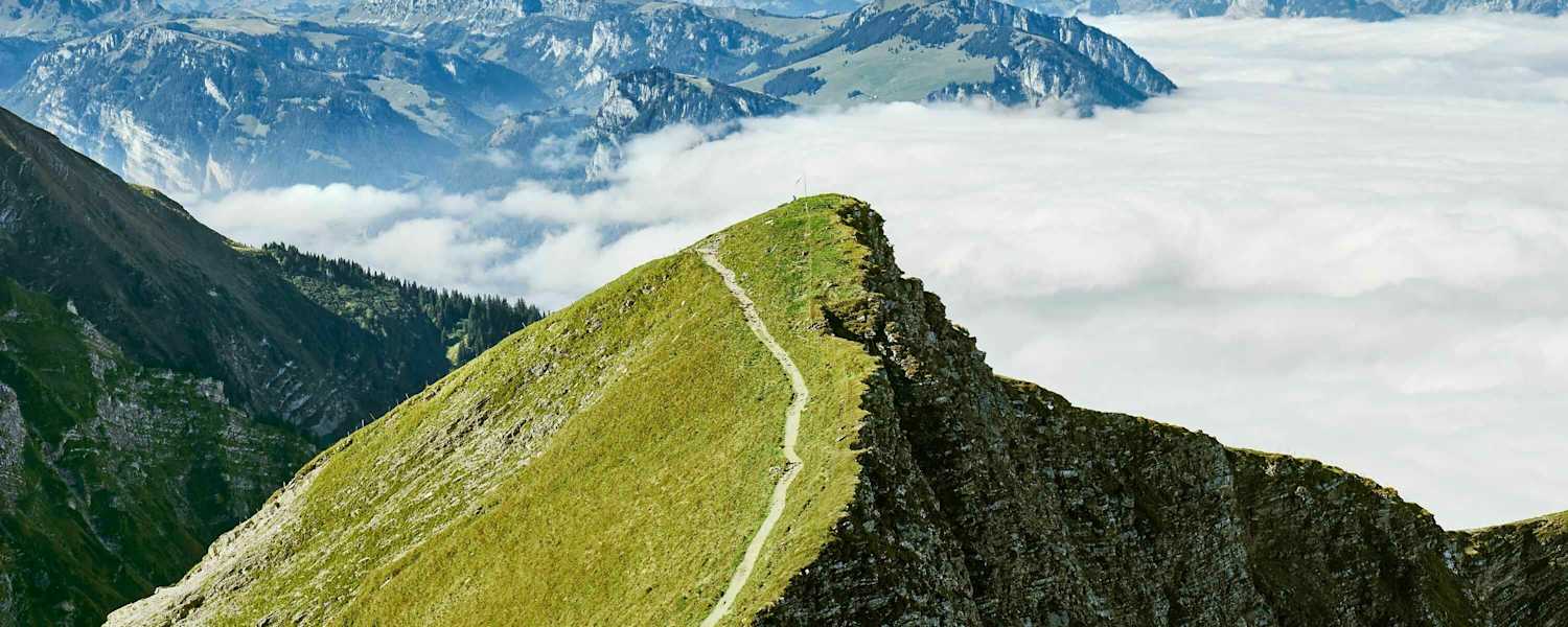 Wandern Niesen Schweiz Bergwelten