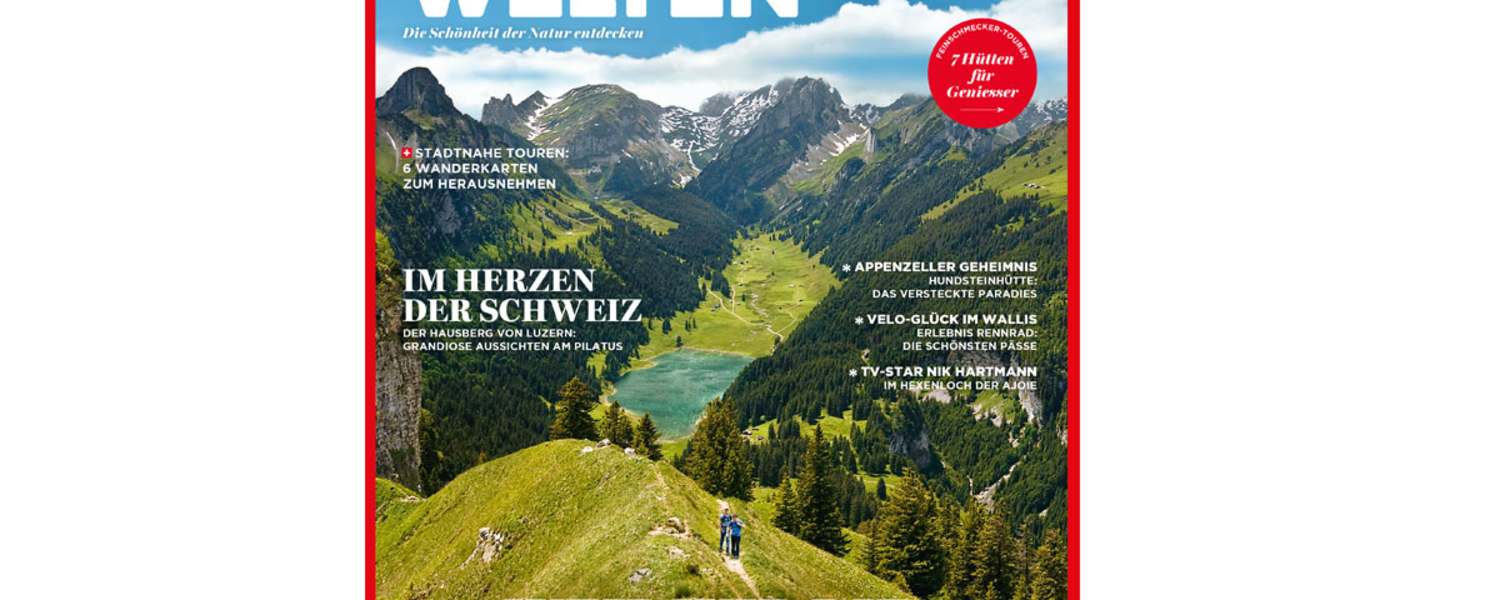 Cover: Bergwelten Schweiz (Frühjahr/Sommer 2017)