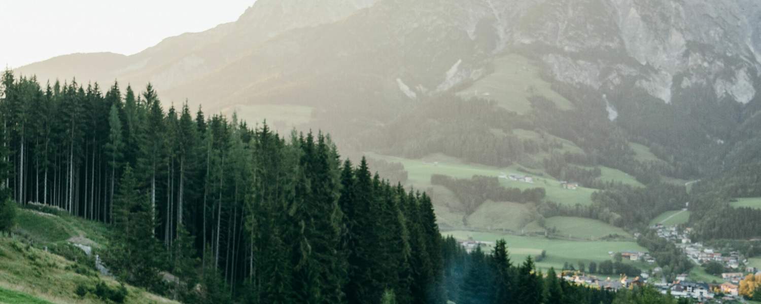 Wildzelten in den Bergen