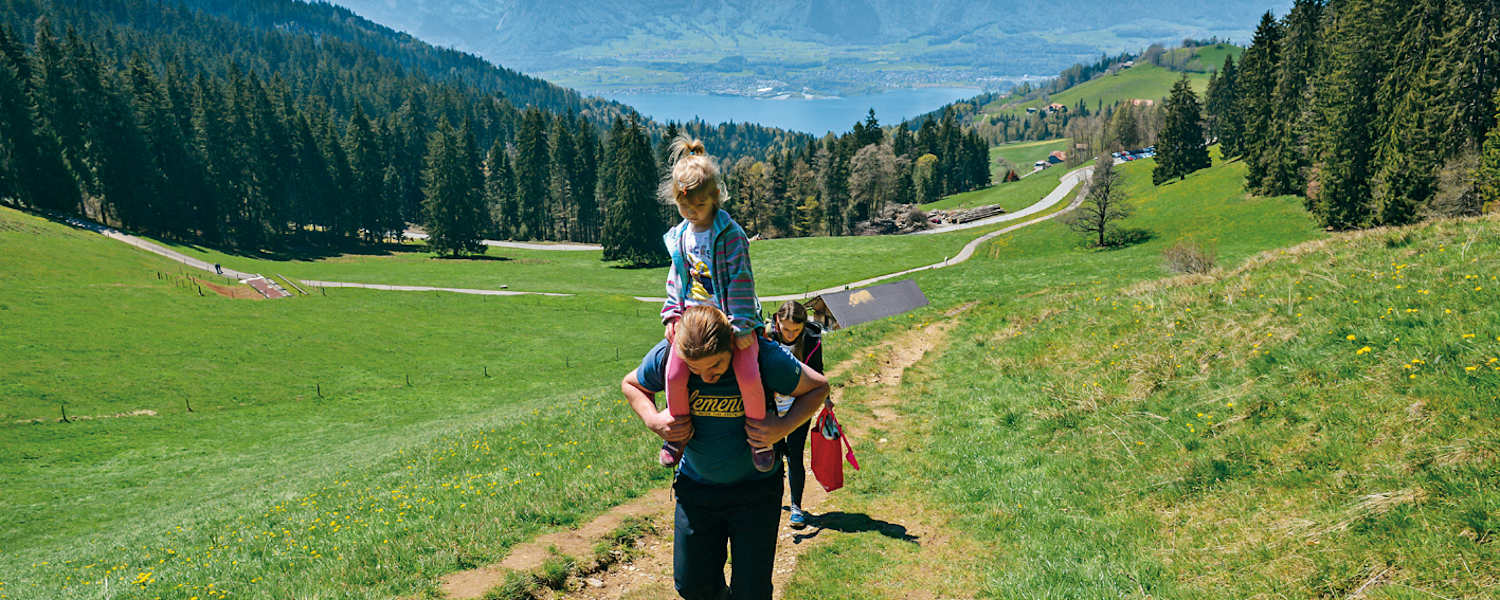Aufstieg von Heiligenschwendi zur Passhöhe Wolfsgruebe