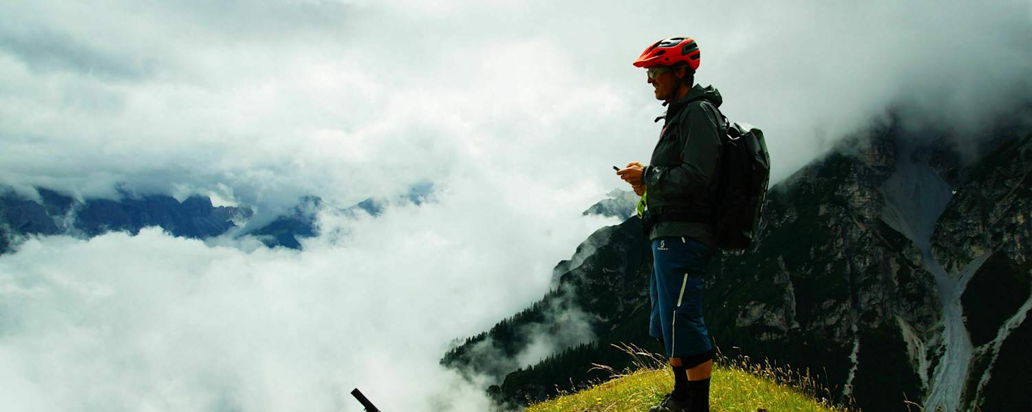 Biken bei Regenwetter