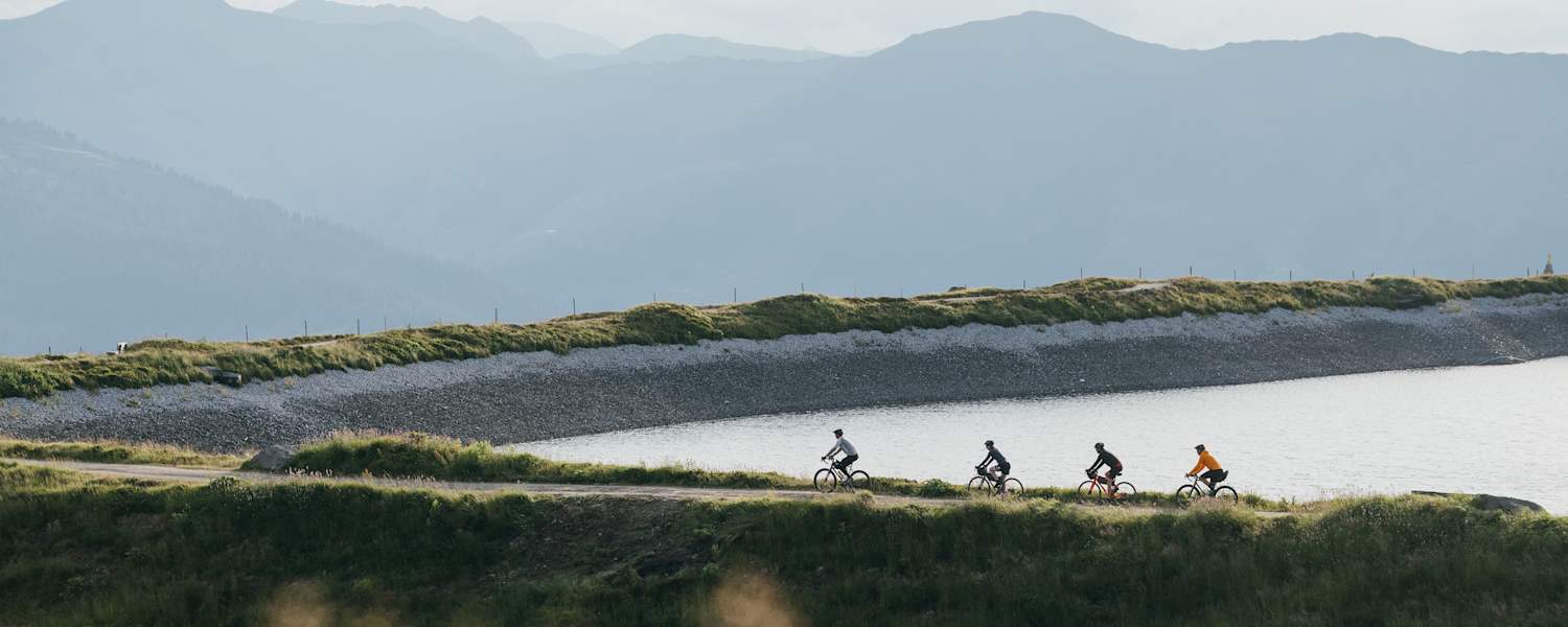 Gravelbiker in Mittersill