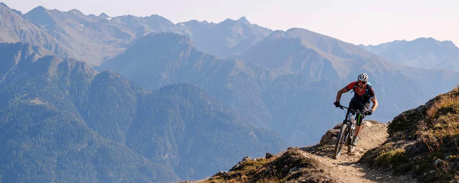Unterwegs im Bikepark Serfaus-Fiss-Ladis