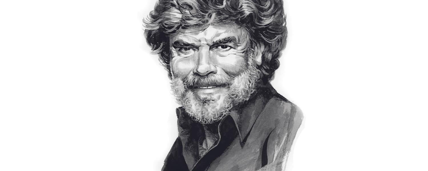 Reinhold Messner. Bergsteiger und Autor.