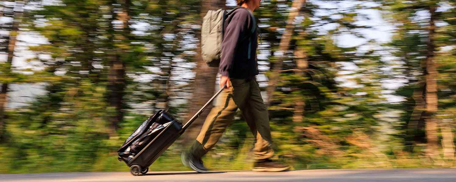 Alpaca Rolling Duffel, Gregory, Gepäckstück, praktisch, Abenteuer, Wald