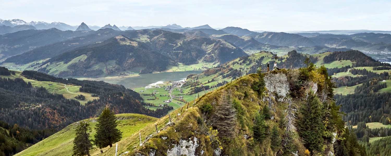 Mit dem Chli Aubrig erreicht man den höchsten Punkt des ersten Tages.