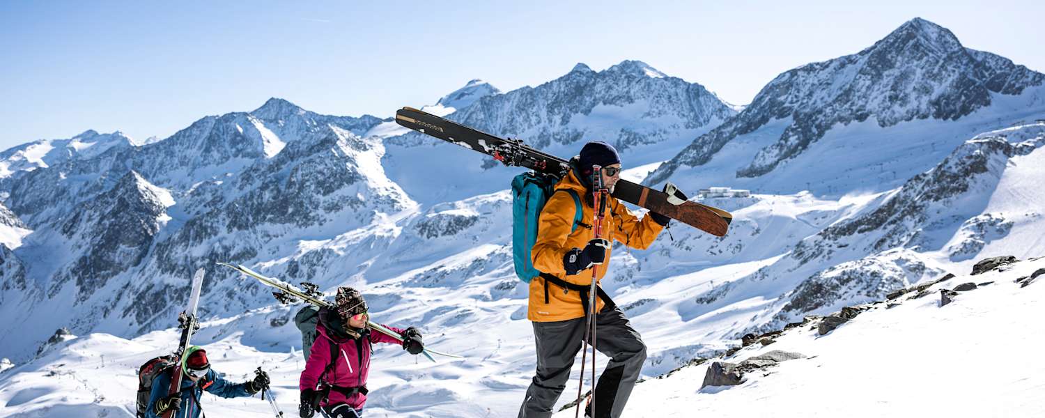 Skitour Winter Tirol Stubaier Alpen