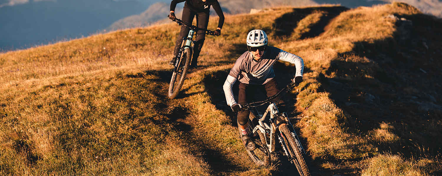 Mountainbiker, Berg, E-Mountainbike