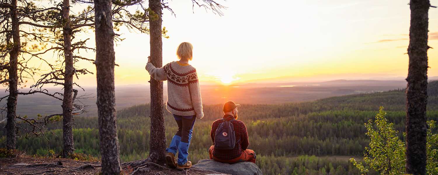 Aussicht, Ruka-Kuumaso, Lappland