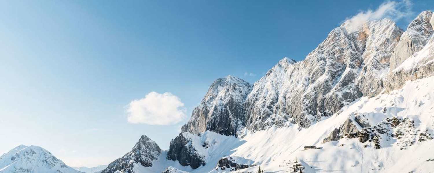 Der Dachstein, das Wahrzeichen der Schladminger Tauern