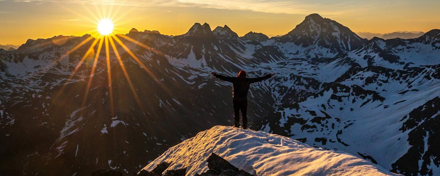 Wir heißen den Winter mit offenen Armen Willkommen