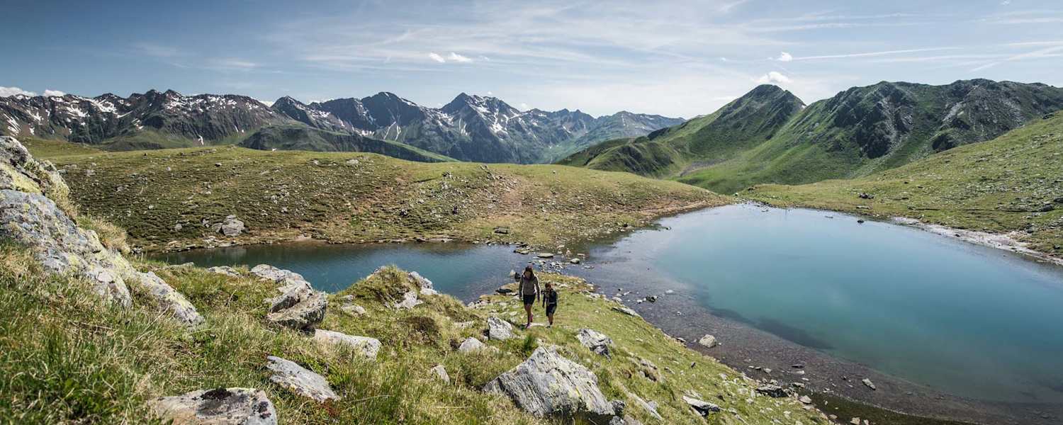 Wanderer am Gritzer See
