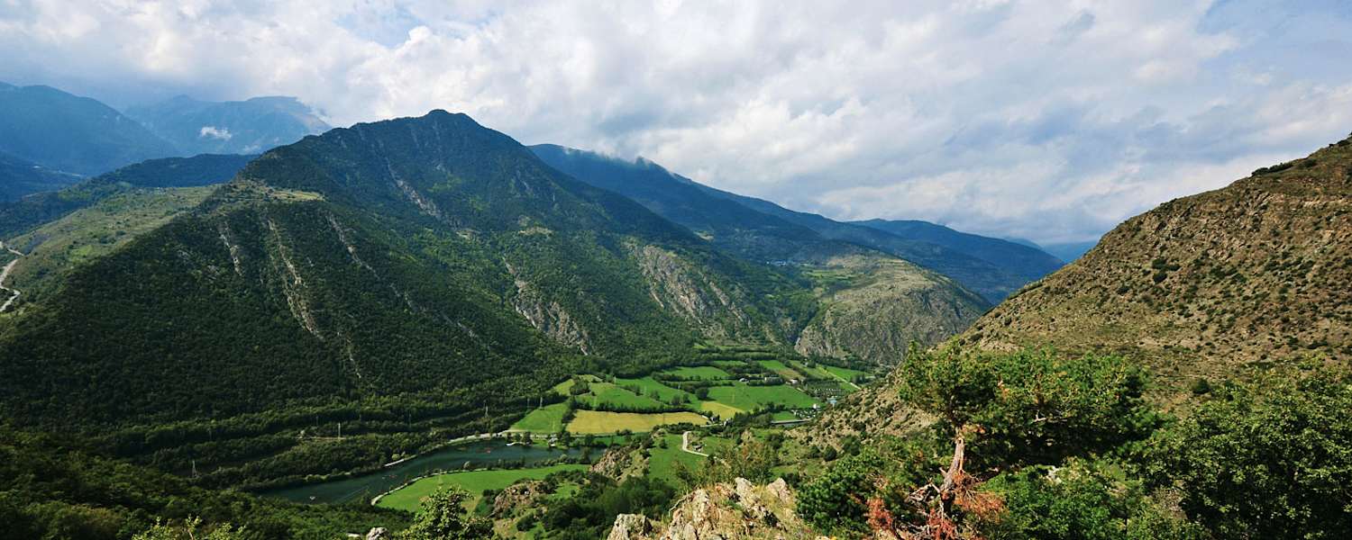 Etappe 15 der Pyrenäen-Durchquerung: Blick ins spanische Vall d’Àneu