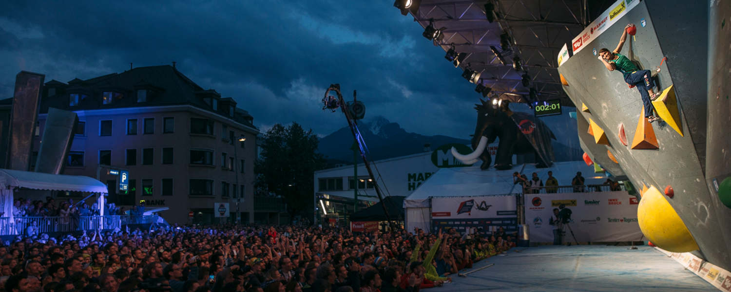 Anna Stöhr knackt den Boulder und schafft im Finale Silber    