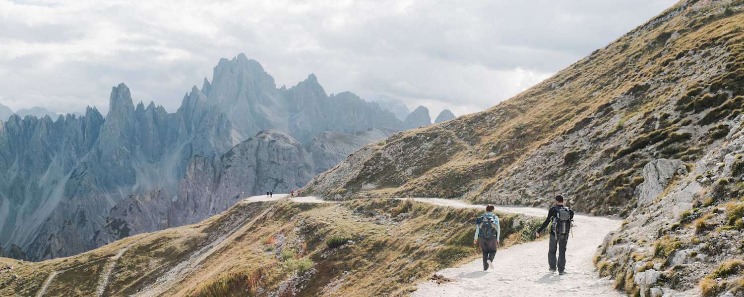 Rundwanderweg um Drei Zinnen , Sextner Dolomiten , Südtirol