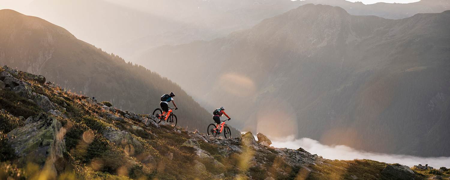 Ischgl zeigt sich als abenteuerliches Bike-Paradise.