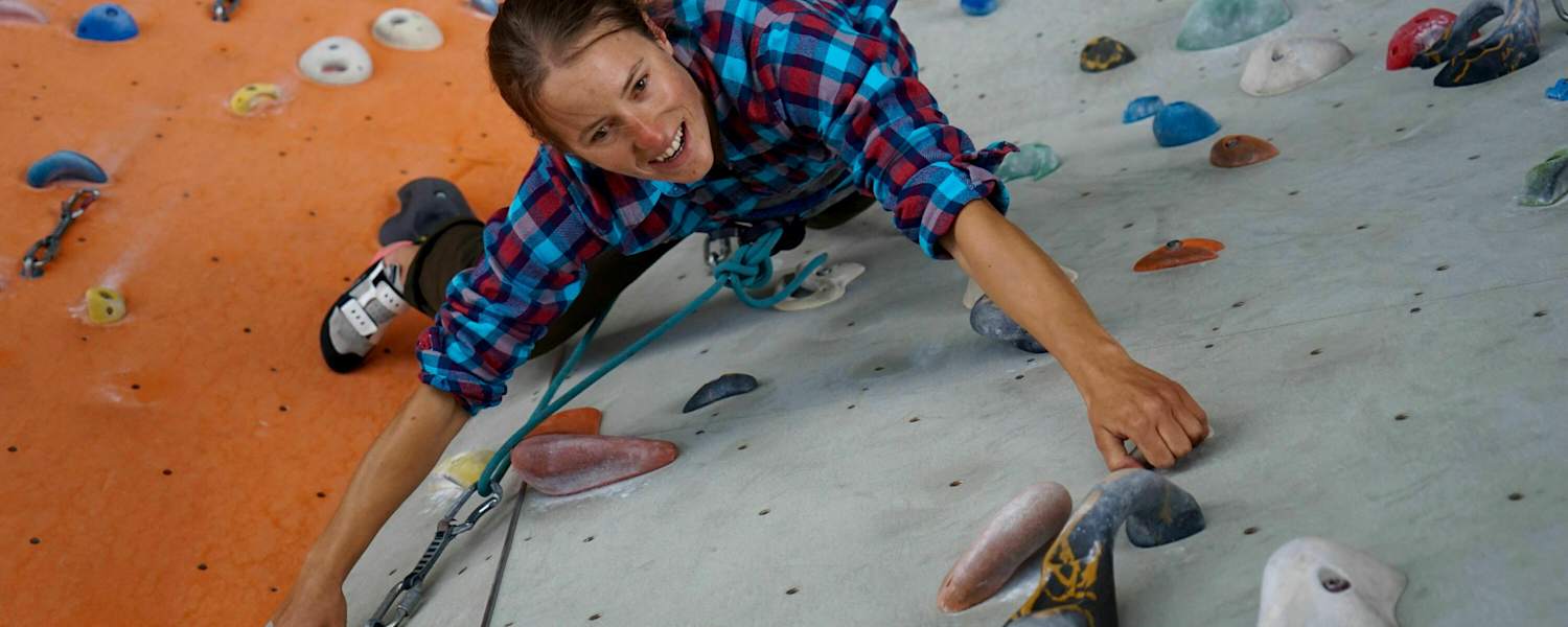Klettern in der Halle
