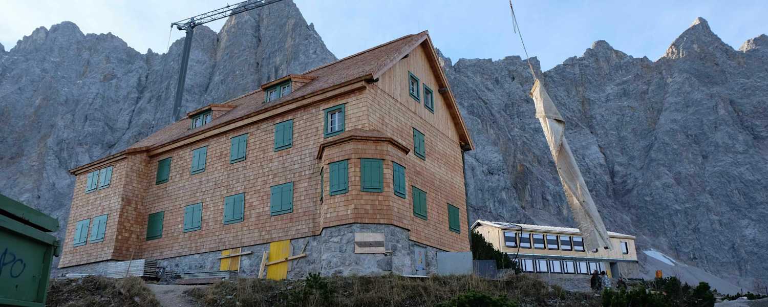 Die Falkenhütte wurde generalsaniert.