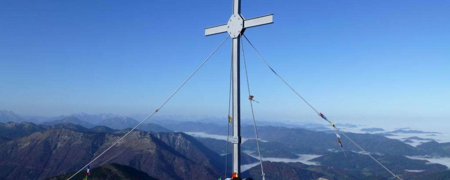 Am Gipfel des Ötschers in Niederösterreich