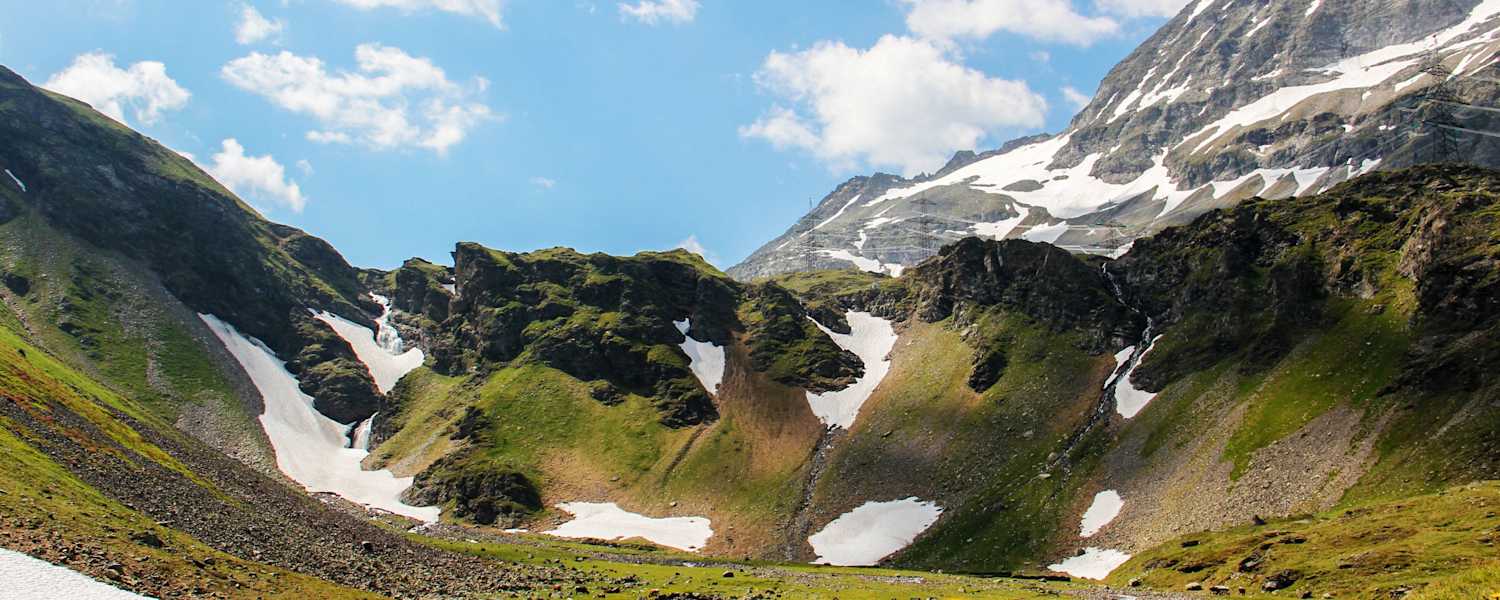 Auf alten Saumpfaden über den Felber Tauern: Am Nassfeld in Osttirol