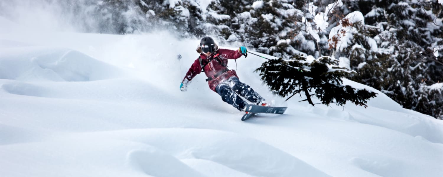 Glücksgefühle, die nur der Schnee erzeugen kann. Freeriden in Saalbach-Hinterglemm