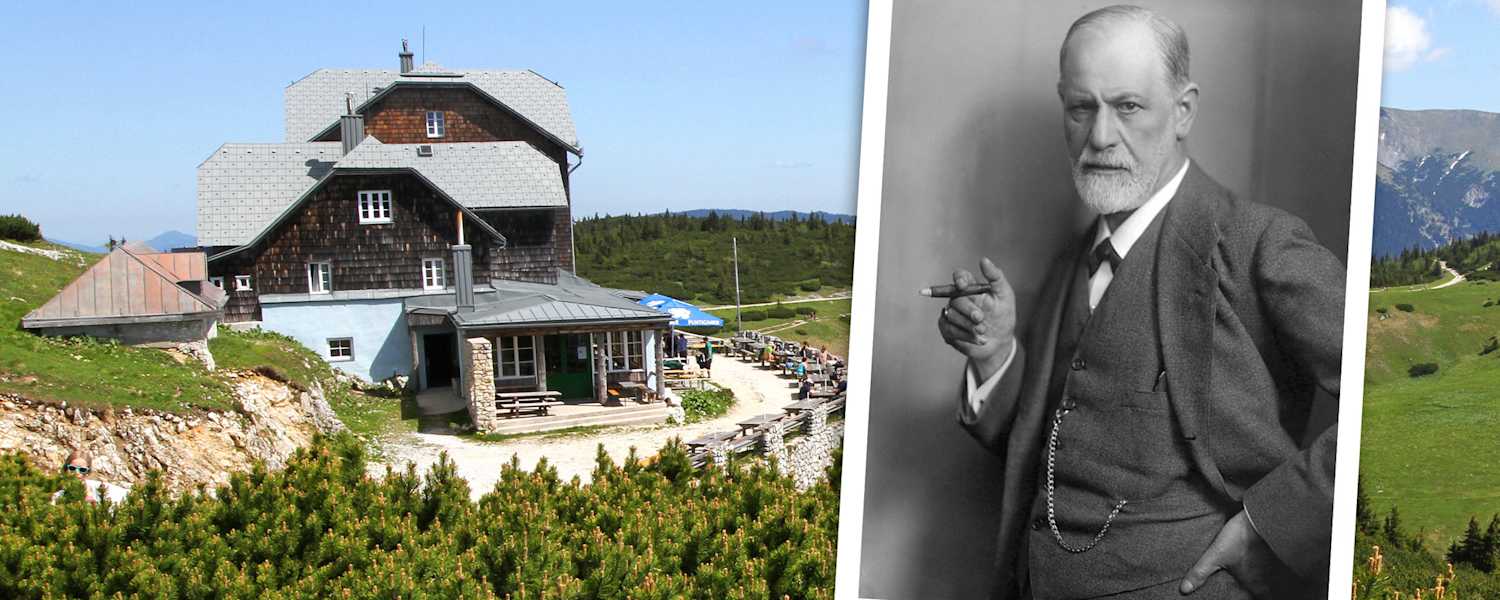 Siegmund Freud war zu Gast im Ottohaus auf der Rax