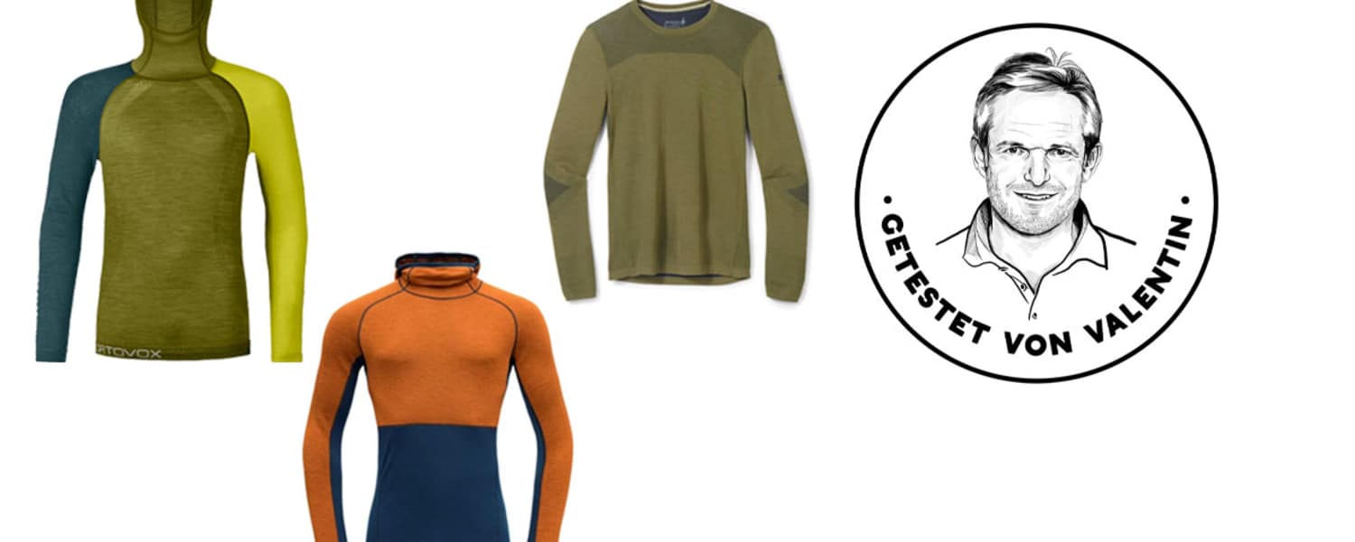 Diesmal im Test: Merinoshirts von Ortovox, Devold und Smartwool