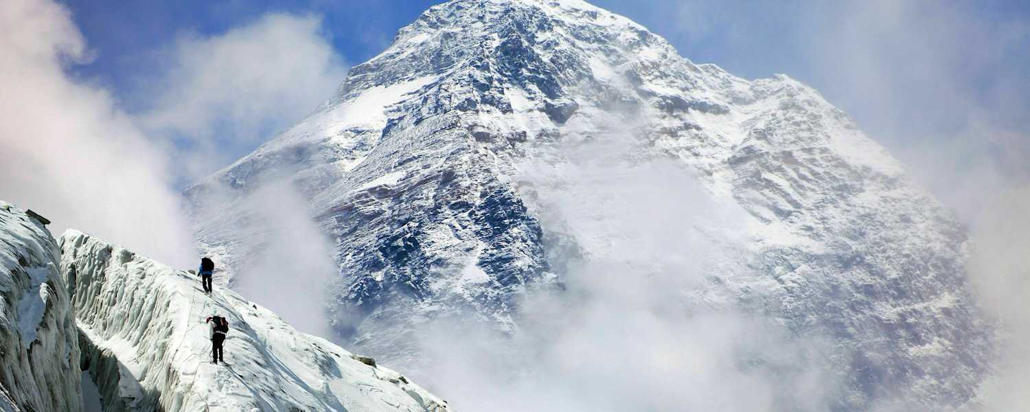 Mount Everest vom Kala Patthar aus betrachtet, Sagarmatha national park