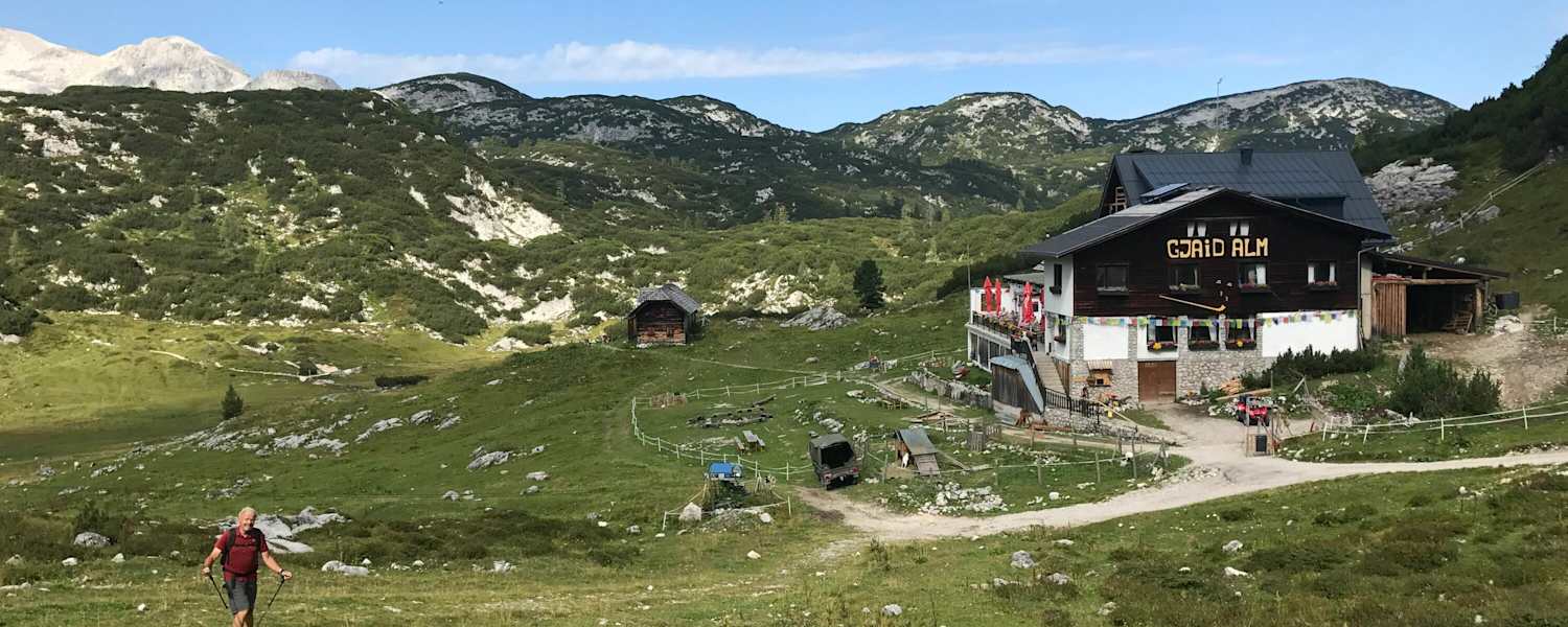 Die Gjaid Alm am Krippenstein