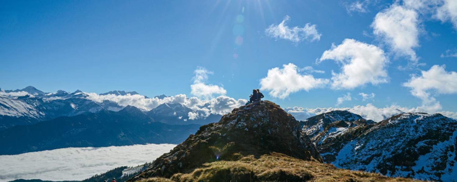 Güggisgrat: Niederhorn in der Schweiz