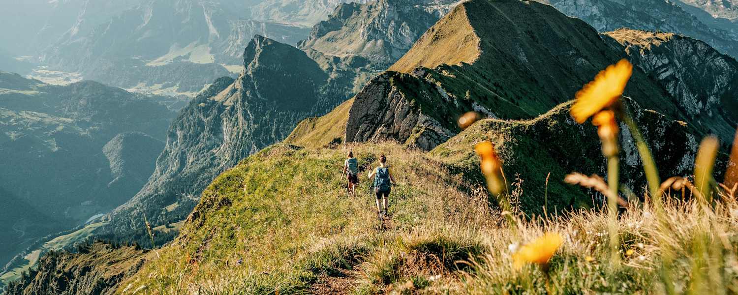 Am Tell-Trail: Gratwanderung Schluchberg