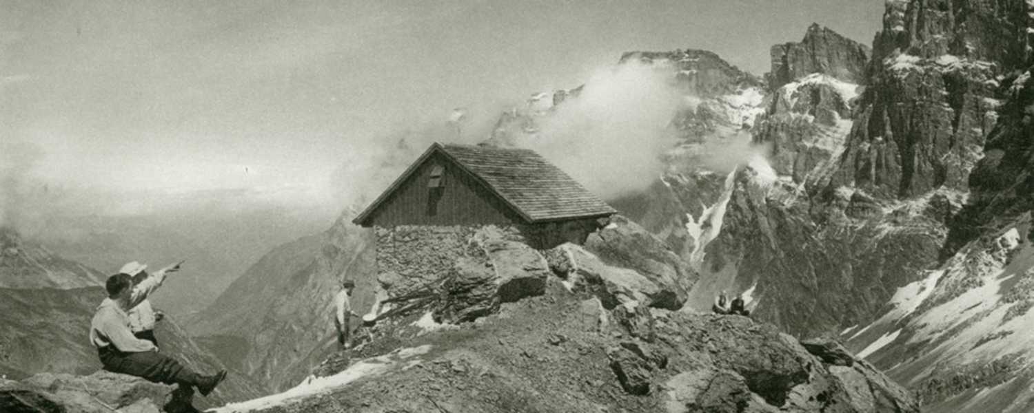 Grünhornhütte historisch