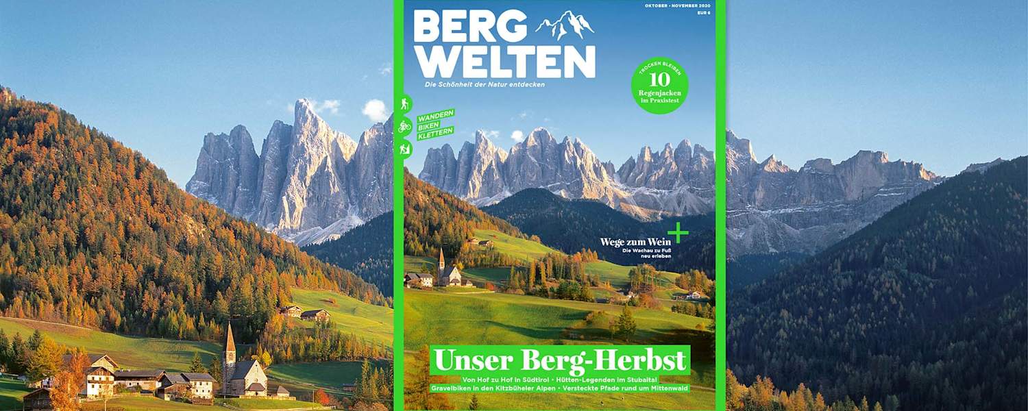 Bergwelten Magazin Oktober/November 2020