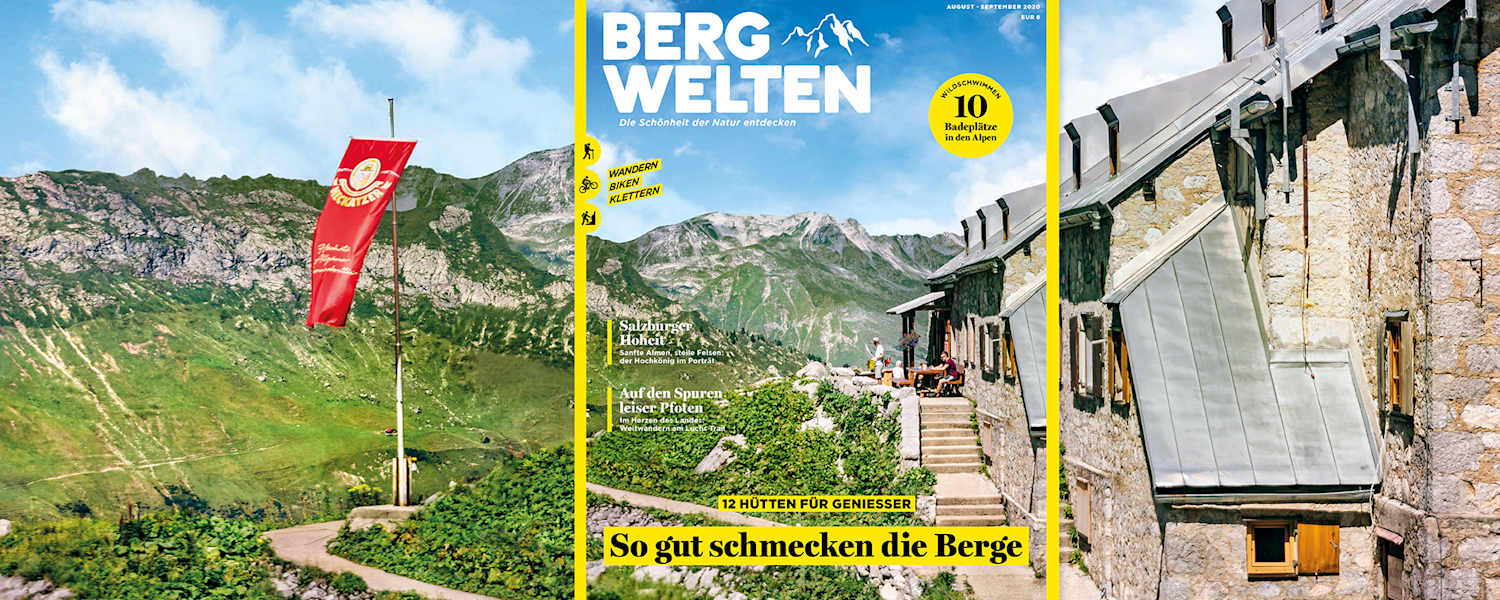 Das Bergwelten Magazin August/September 2020
