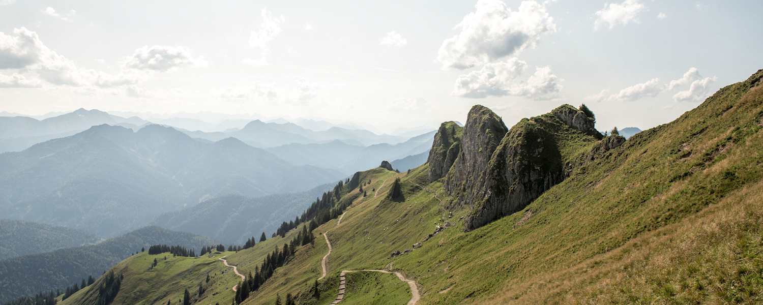 Das idyllische Rotwandgebiet in Bayern