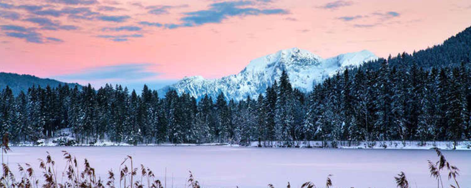 Bayern: Hintersee in Ramsau im Berchtesgadener Land
