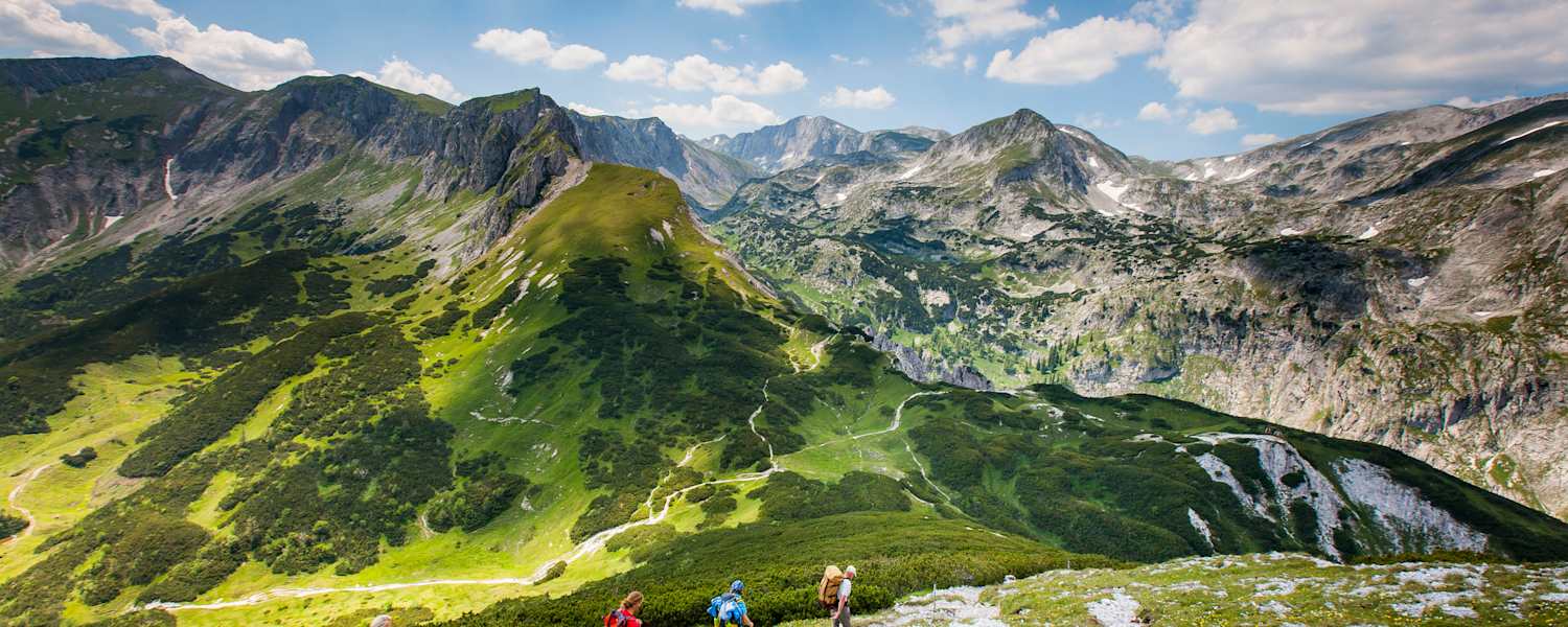 Teile der BergZeitReise führen durch das Hochschwabgebiet.