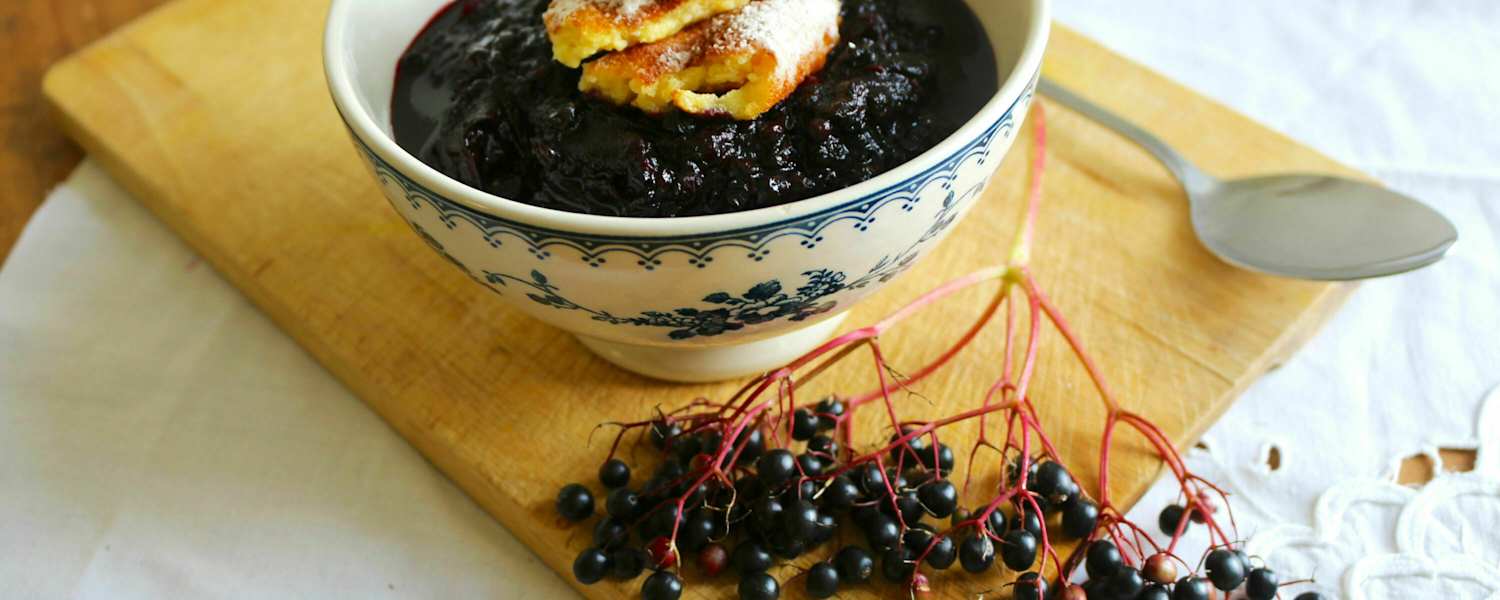 Hollerröster: Holler mit Apfel, Birne und Zwetschge