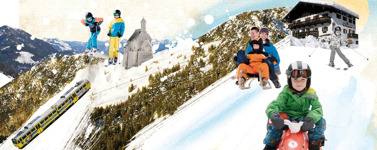 Bergwelten Illustration Oberaudorf Bayern Mein Wochenende