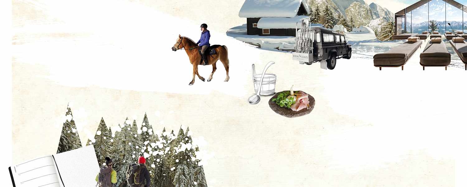 Illustration Bergwelten Mein Wochenende