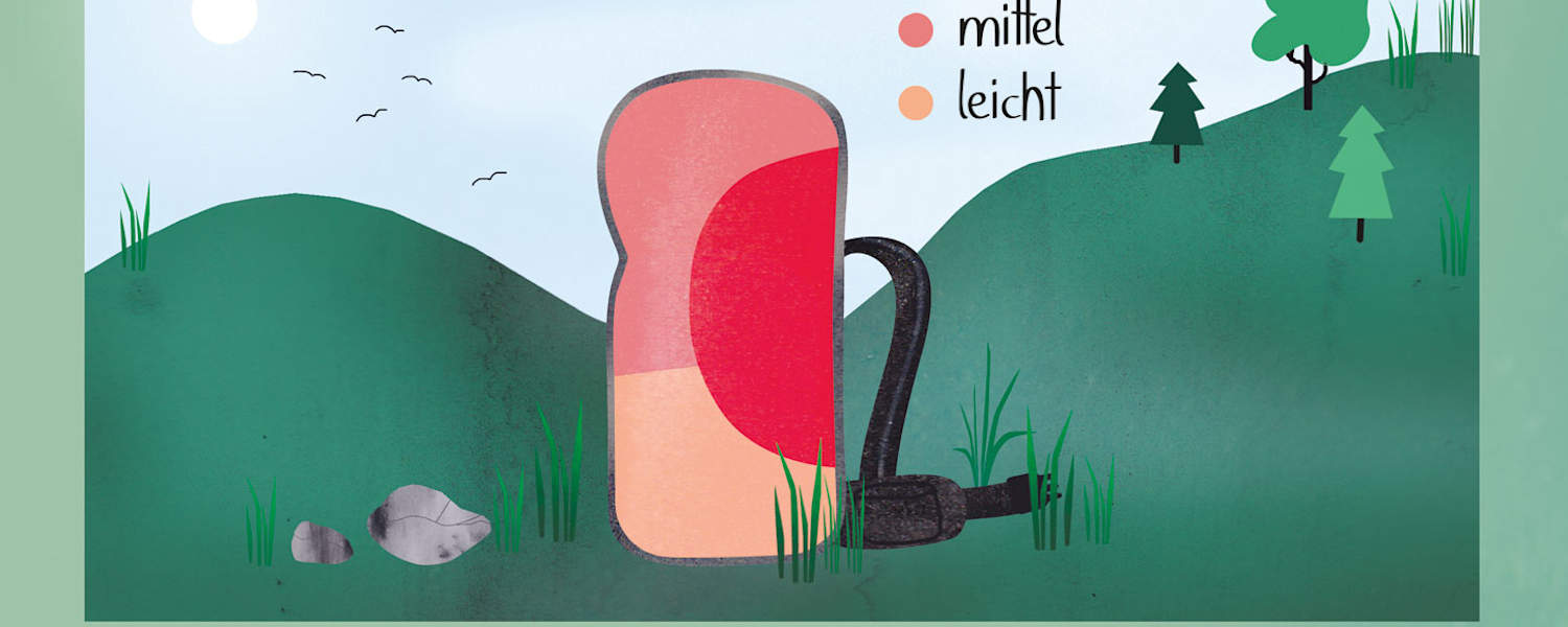 Illustration: Weitwandern