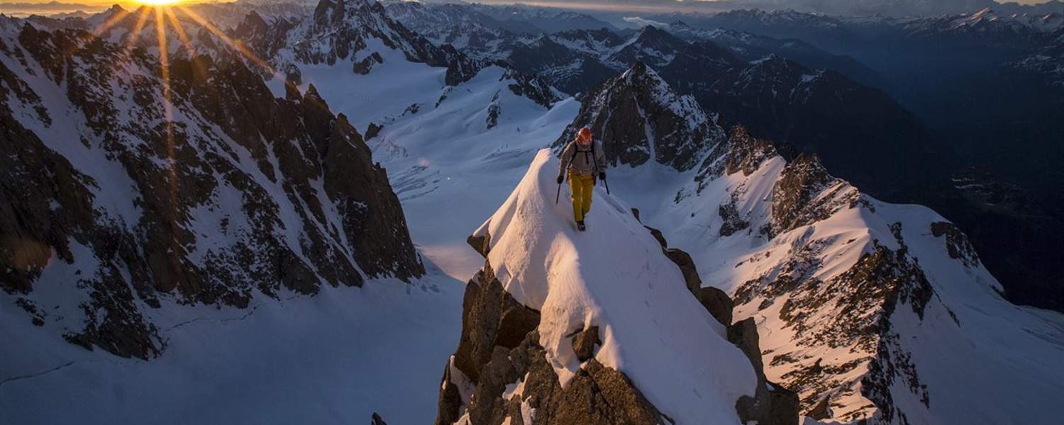 Sonnenuntergang am Eiger