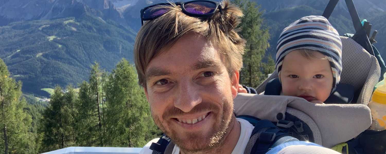 Julian Paschinger mit Sohn Tobias