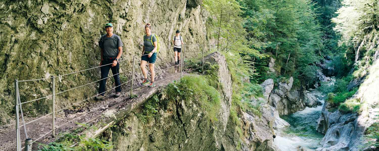 Kaiserklamm Tirol Wanderung Bergwelten