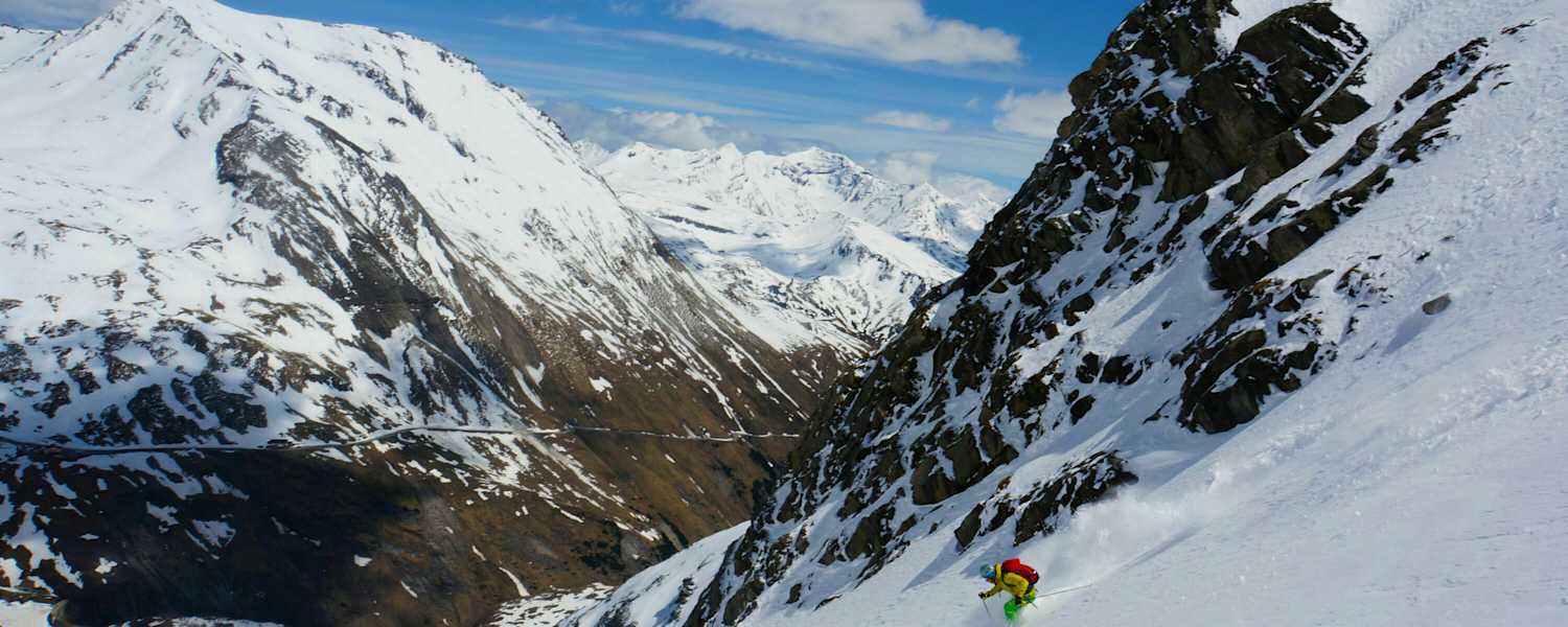 Freeriden am Schwerteck in Kärnten