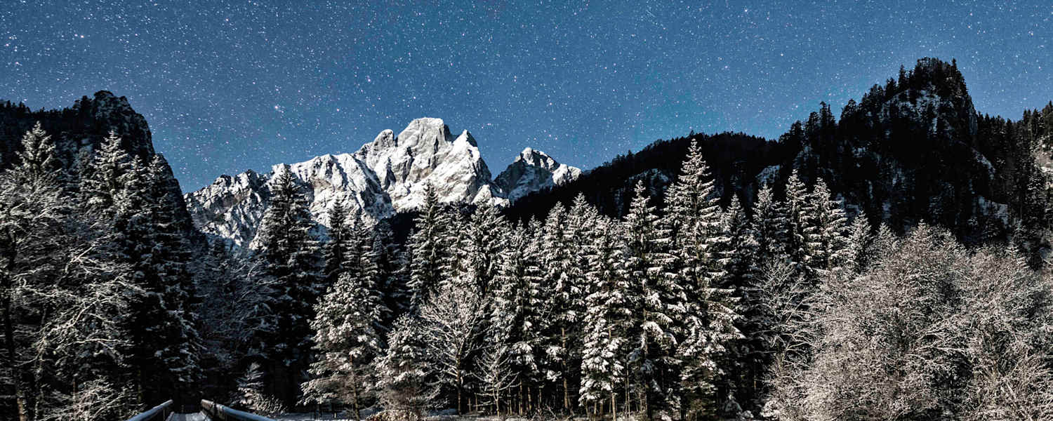 Steiermark: Am Johnsbachsteg im Nationalpark Gesäuse